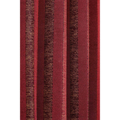 Curtain, (Presto) ICGGL141_LD2, Red Color Striped curtain Set of 2, Curtain-IM15999-44X108 inches