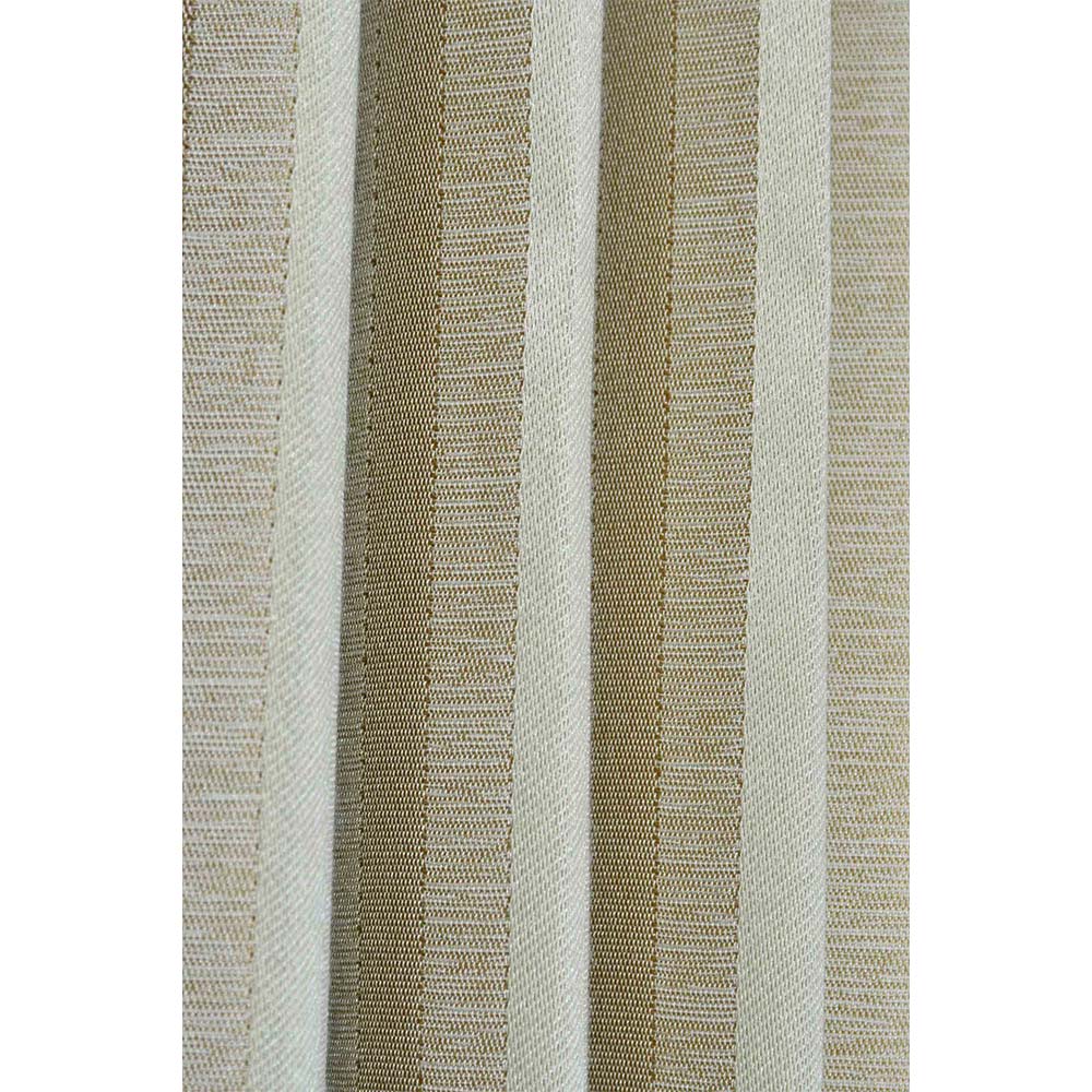 Curtain, (Presto) ICGGL143_LD2, Beige Color Striped Door curtain Set of 2, Curtain-IM16000-44X108 inches