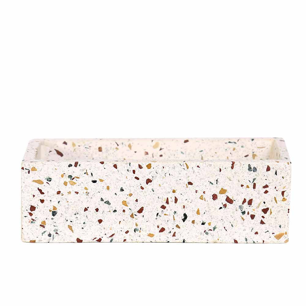 Planter, MPL0032 (Worldone), Rectangle Terrazzo Planter, Planter - IM16042