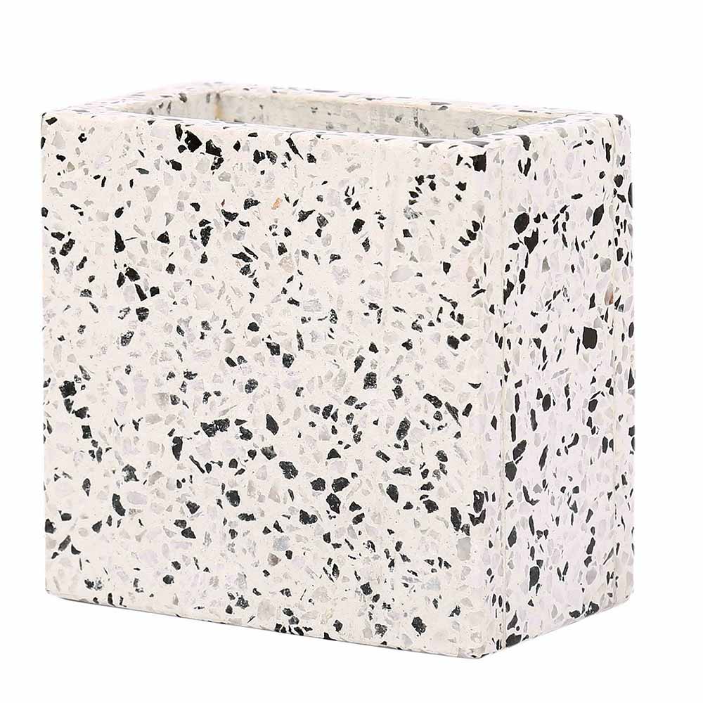 Planter, MPL0065 (Worldone), Square Terrazzo Planter, Planter - IM16058