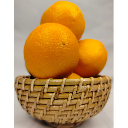 Table Accessory, TAA0020(ASSAM ADMIRATION), Fruit Basket, Cane Bowl, Hand-Woven Bowl, Storage Basket - IM16074