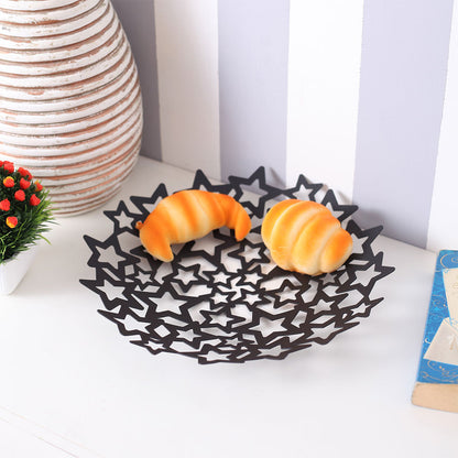 Serving Tray, AVA-EN-01(A Vintage Affair), Stars Design Multi- Purpose Tray, Serving Platter - IM16089