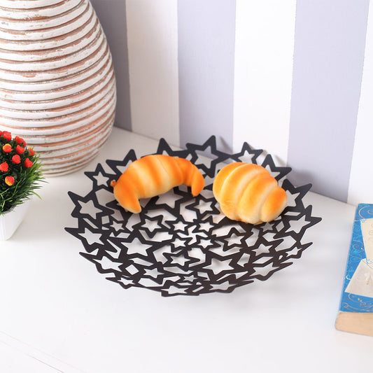 Serving Tray, AVA-EN-01(A Vintage Affair), Stars Design Multi- Purpose Tray, Serving Platter - IM16089