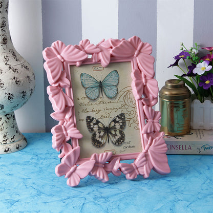 Photo Frame, AVA-XK2-05B(A Vintage Affair), Butterfly Photo Frame - Pink, Photo Frame - IM16104