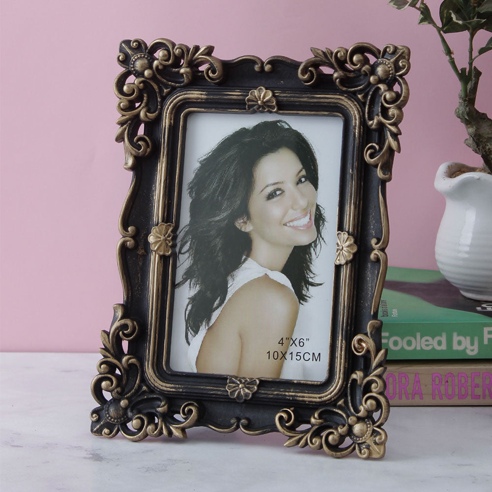 Photo Frame, AVA-XK3-03(A Vintage Affair), Antique Bordered Photo Frame - Copper, Photo Frame - IM16105