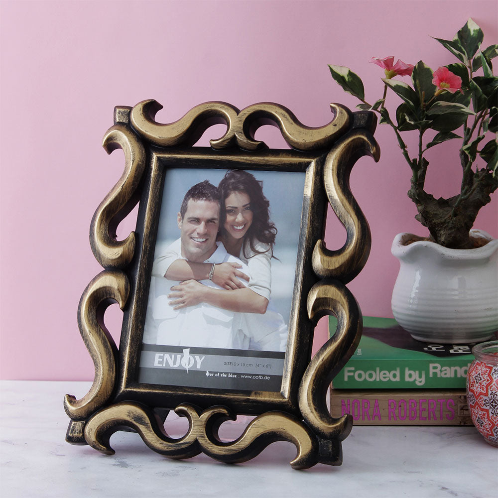 Photo Frame, AVA-XK3-07B(A Vintage Affair), Victorian Border Photo Frame - Copper, Photo Frame - IM16106