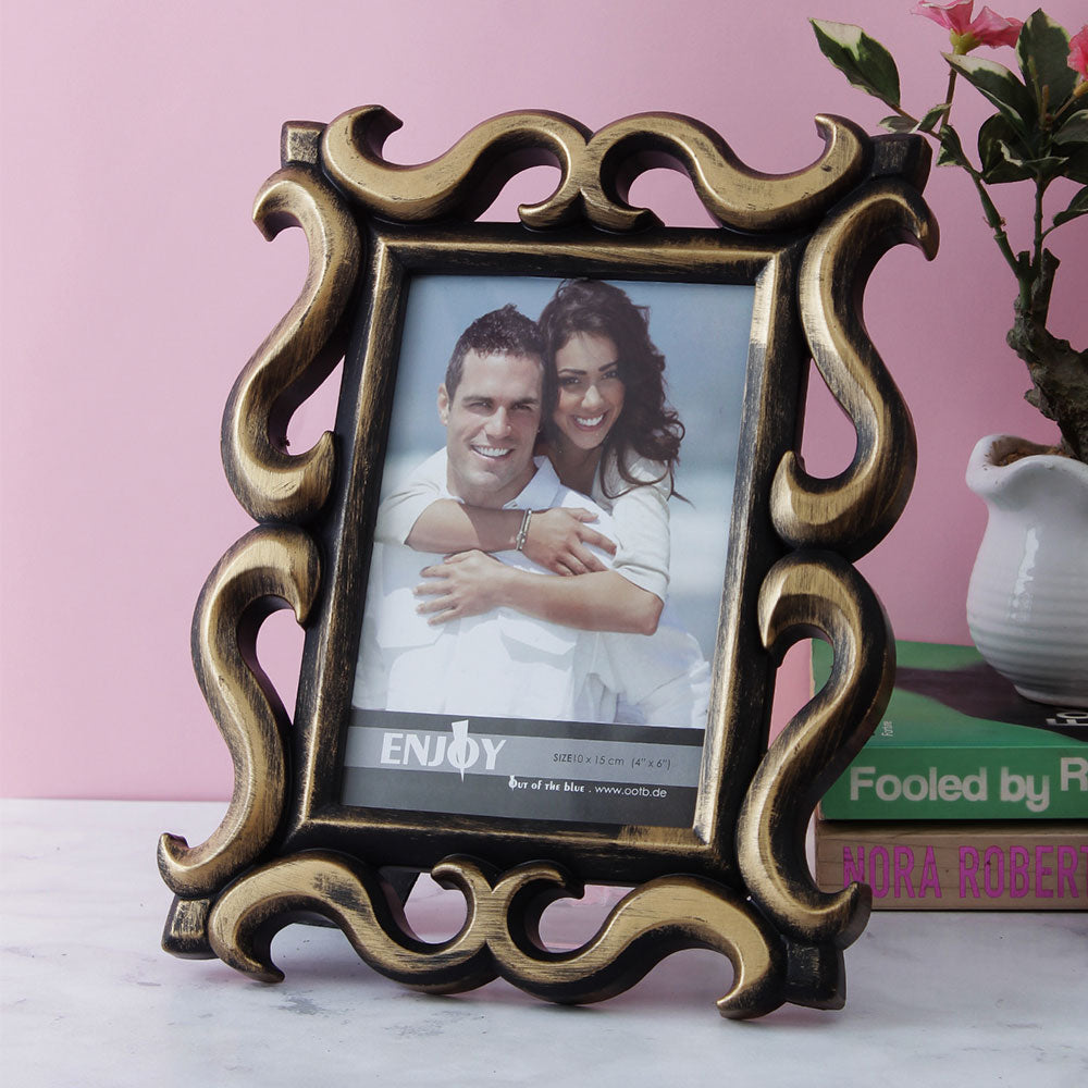 Photo Frame, AVA-XK3-07B(A Vintage Affair), Victorian Border Photo Frame - Copper, Photo Frame - IM16106