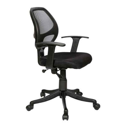 Office Chair, Black Mesh Revolving Chair, Office Chair - IM21004