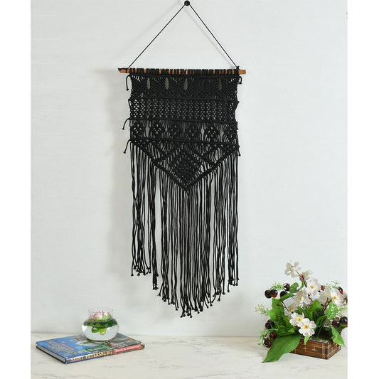 Wall Hanging (i193_2_1), Black Color Wall Hanging, Wall Hanging - IM2197