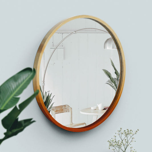 Mirror, AMI01XLN (MIANZI), Bamboo Mirrors, Wall Mirrors, Beauty Mirrors, Eco Friendly Mirrors, Modern Mirror Designs, Designer Mirror, Luxurious Mirror, Wall mirror - IM2218