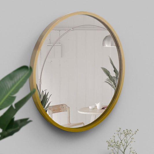 Mirror, AMI01SY (MIANZI), Bamboo Mirrors, Wall Mirrors, Beauty Mirrors, Eco Friendly Mirrors, Modern Mirror Designs, Designer Mirror, Luxurious Mirror, Wall mirror - IM2223