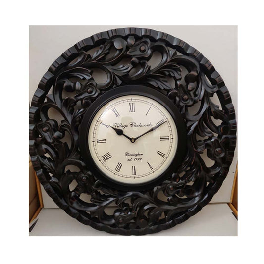 Wall Clock, (NAVIKA PRODUCTION), Zigsaw Carving Clock,
Wall Clock - IM2231