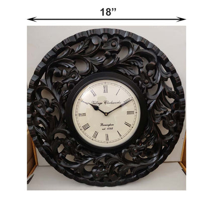 Wall Clock, (NAVIKA PRODUCTION), Zigsaw Carving Clock,
Wall Clock - IM2231