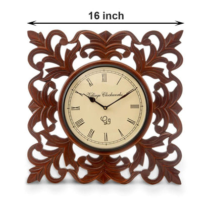 Wall Clock, (NAVIKA PRODUCTION), Zigsaw Carving Clock,
Wall Clock - IM2233