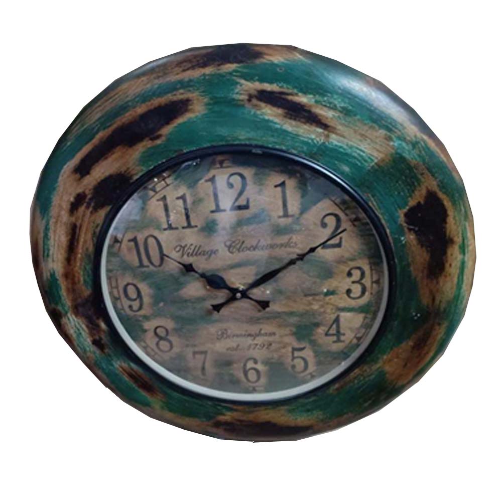 Wall Clock, (NAVIKA PRODUCTION), Distressed Colorfull Clock,
Wall Clock - IM2238