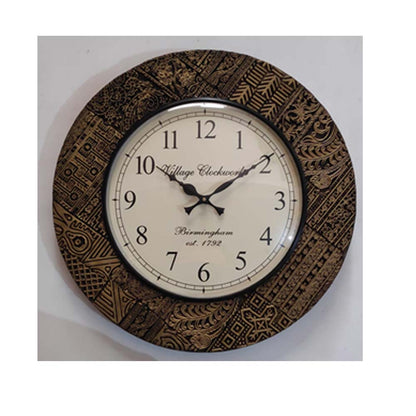 Wall Clock, (NAVIKA PRODUCTION), Block Polish Pop Work,
Wall Clock - IM2246