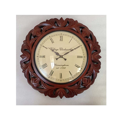 Wall Clock, (NAVIKA PRODUCTION), Zigsaw Carving Clock, Wall Clock - IM2262