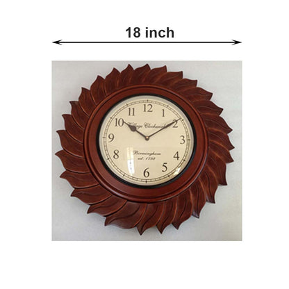 Wall Clock, (NAVIKA PRODUCTION), Zigsaw Carving Clock, Wall Clock - IM2263