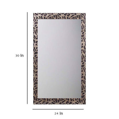 Mirror, KKG-FR04-2430 (KK Glass), Wall Mirror, Beauty Mirror, Designer Mirror, Wall mirror - IM2277