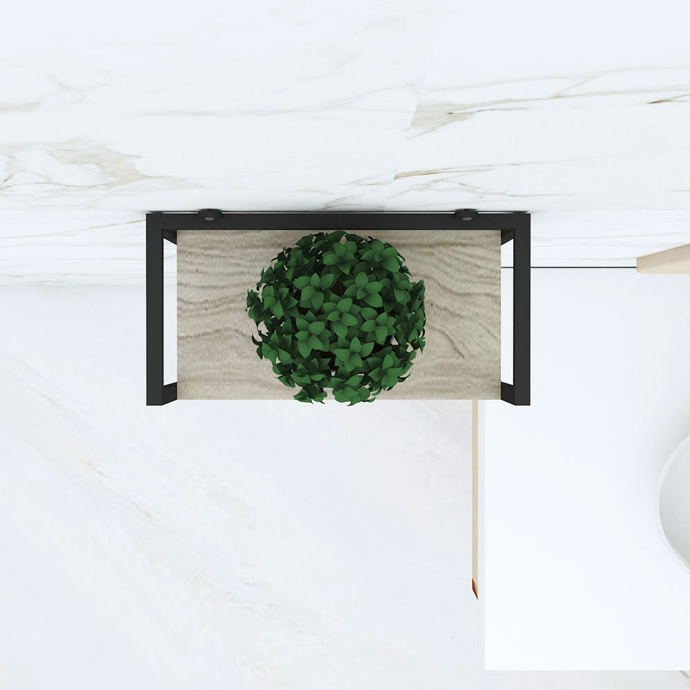 Toilet Accessory, Storage Rack, Bathroom Wall Mounted Rack, Wooden Shelf with Towel Holder, Toilet Accessory - IM2334