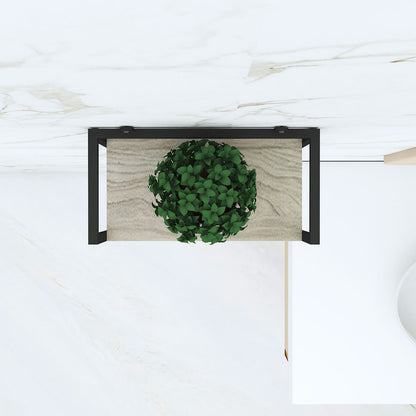 Toilet Accessory, Storage Rack, Bathroom Wall Mounted Rack, Wooden Shelf with Towel Holder, Toilet Accessory - IM2334