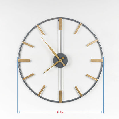 Wall Clock, UAC0012(UA OVERSEAS), Metal Wall Clock, Unique Look Clock, Wall Clock - IM2348