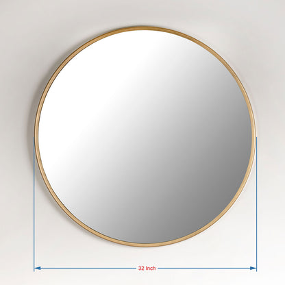 Mirror, UAM006(UA OVERSEAS), Classic Round Mirror, Metal Mirror, Mirror - IM2350