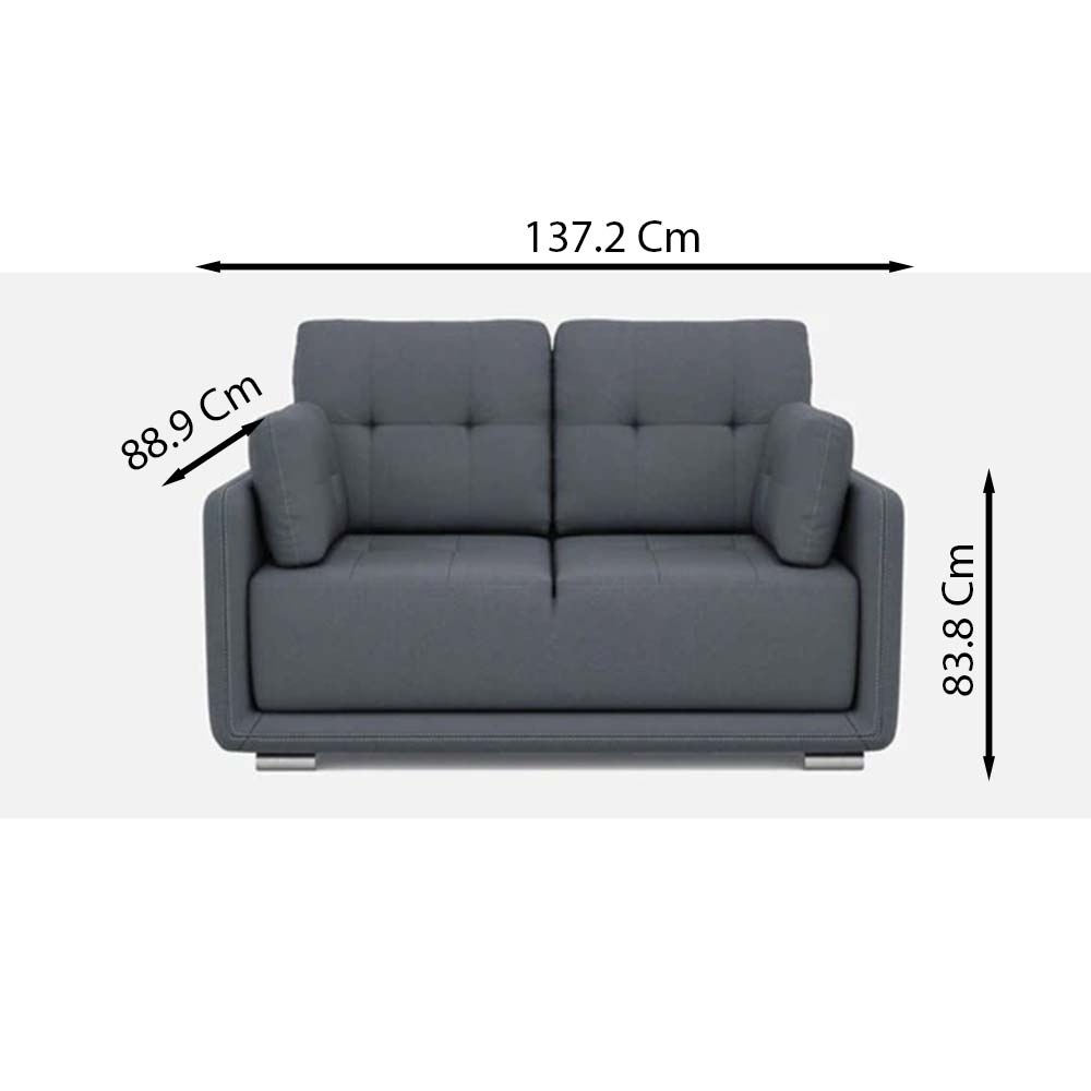 Sofa, FN1967870-S-PM29017 (Mubelcasa), Cedar 2 Seater Sofa in Grey Colour , Sofa - IM4080