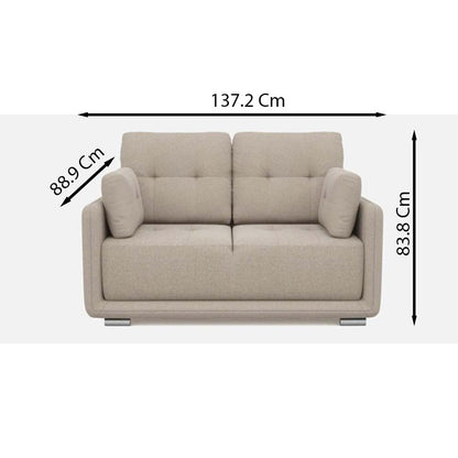 Sofa, FN1967876-S-PM29017 (Mubelcasa), Cedar 2 Seater Sofa in Beige Colour , Sofa - IM4084