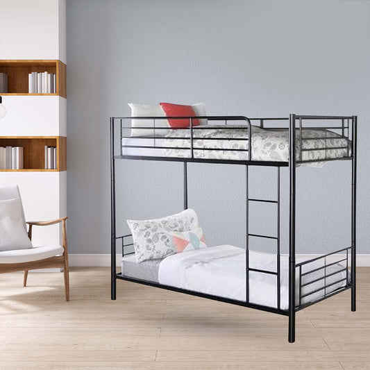 Bunk Bed, Bunk Bed in Black Color, Bunk Bed - IM5079