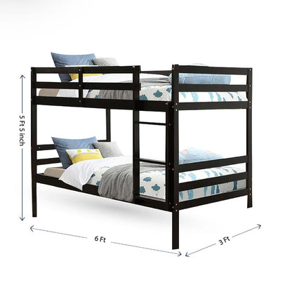 Bunk Bed, Bunk Bed in Black Color, Bunk Bed - IM5085