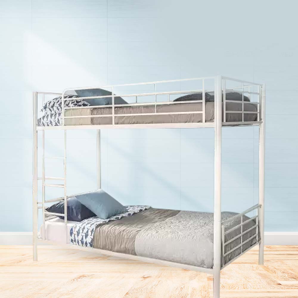 Bunk Bed, Bunk Bed in White Color, Bunk Bed - IM5093