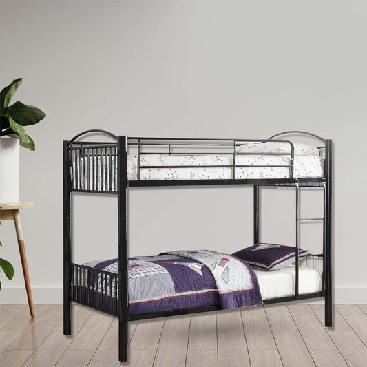 Bunk Bed, Bunk Bed in Black Color, Bunk Bed - IM5098