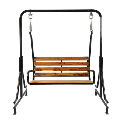 Simple and stylish Sturdy and durable jhula, Comfortable seats for people, Suitable for both indoor, porch and balcony, Swing - IM6070