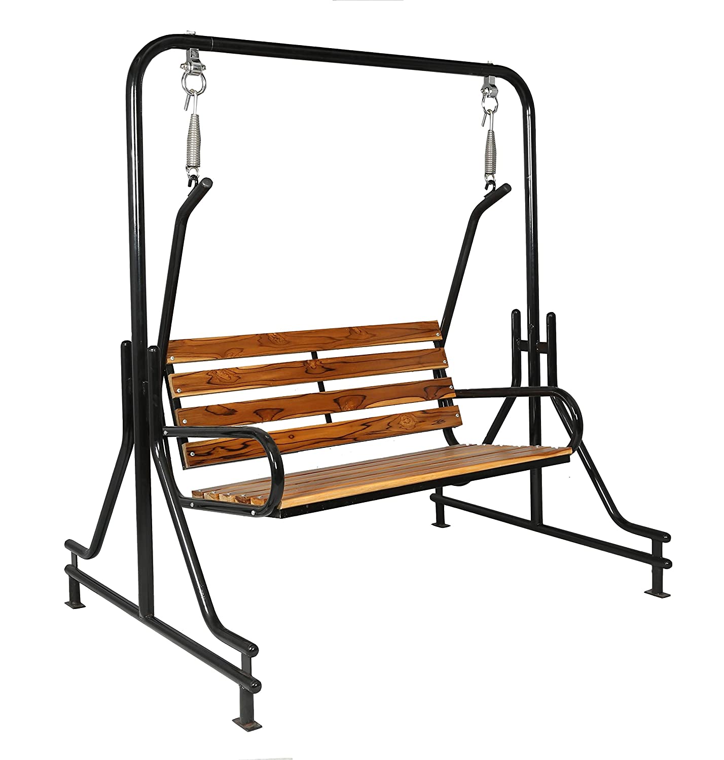 Simple and stylish Sturdy and durable jhula, Comfortable seats for people, Suitable for both indoor, porch and balcony, Swing - IM6070