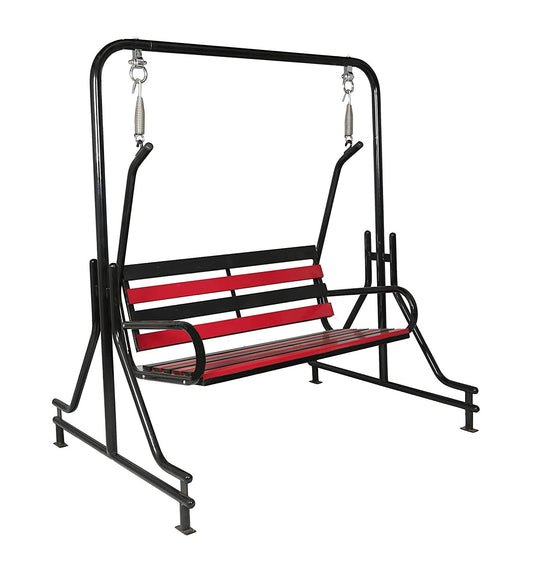 Simple and stylish Sturdy and durable jhula, Comfortable seats for people, Suitable for both indoor, porch and balcony, Swing - IM6071