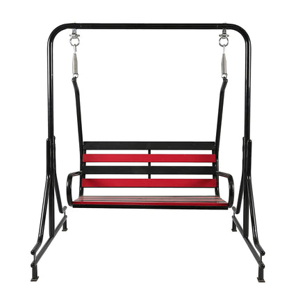 Simple and stylish Sturdy and durable jhula, Comfortable seats for people, Suitable for both indoor, porch and balcony, Swing - IM6071