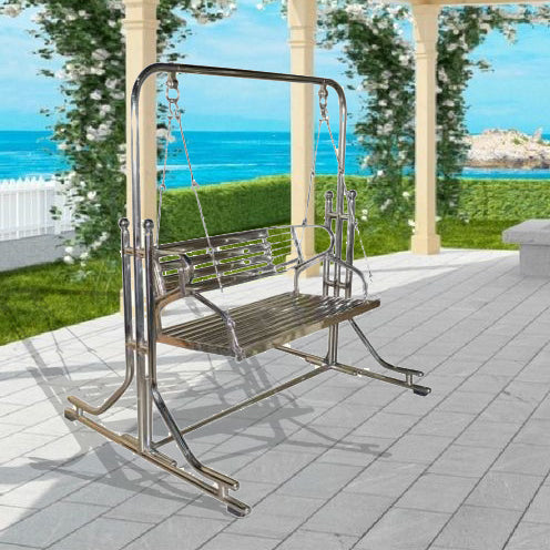 Simple and stylish Sturdy and durable jhula, Comfortable seats for people, Suitable for both indoor, porch and balcony, Swing - IM6072