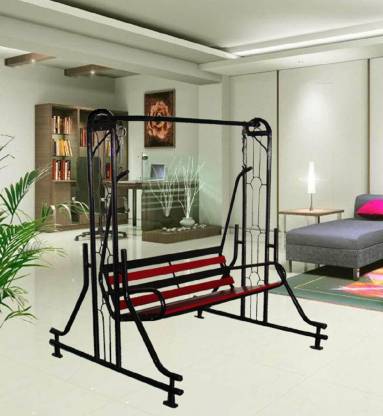 Simple and stylish Sturdy and durable jhula, Comfortable seats for people, Suitable for both indoor, porch and balcony, Swing - IM6074