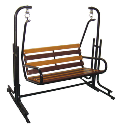 Simple and stylish Sturdy and durable jhula, Comfortable seats for people, Suitable for both indoor, porch and balcony, Swing - IM6076