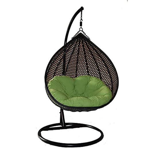 Swing, Black & Green Color Swing, Swing for Living Room, Swing for Garden Area, Swing for Drawing Room, Swing - IM6137