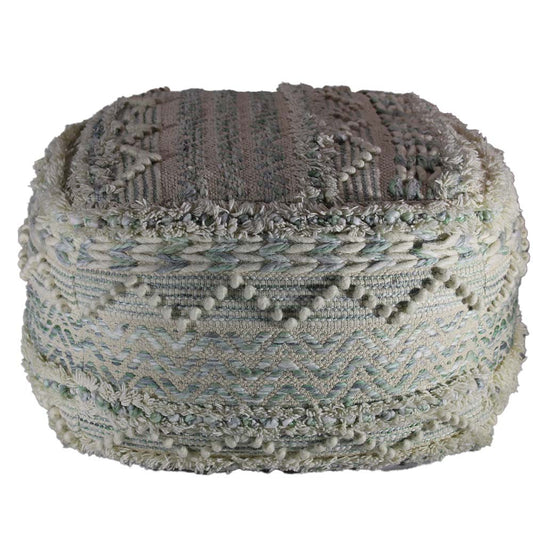 Puffy , Puffy for Living Room & Bedroom, Puffy sitting Stool, Puffy in Sqaure Shape, Puffy in Multicolor, Puffy - IM6153