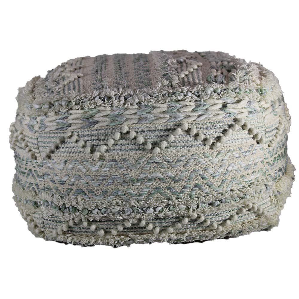 Puffy , Puffy for Living Room & Bedroom, Puffy sitting Stool, Puffy in Sqaure Shape, Puffy in Multicolor, Puffy - IM6153