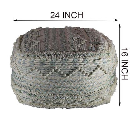 Puffy , Puffy for Living Room & Bedroom, Puffy sitting Stool, Puffy in Sqaure Shape, Puffy in Multicolor, Puffy - IM6153