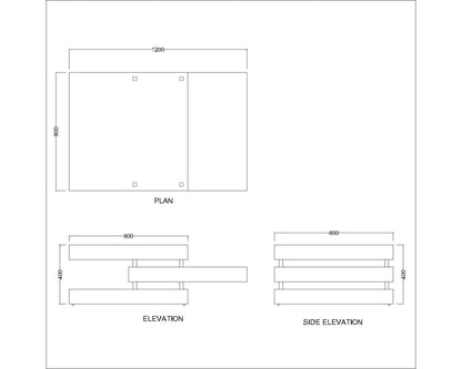 Coffee Table, Wood Coffee Table, Coffee Table  - IM- 12078