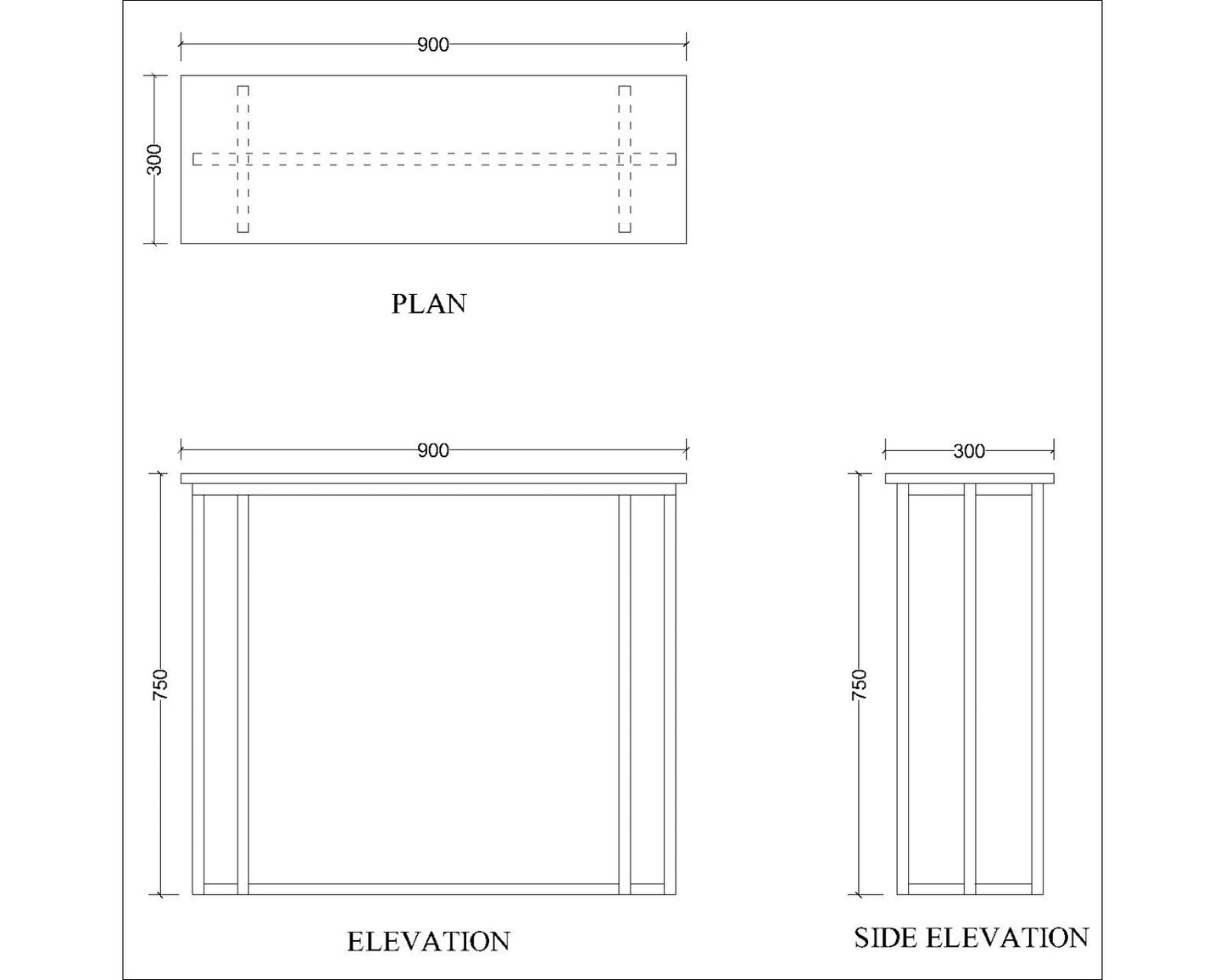 Console Table, White Console Table, Console Table with MS Leg in Gold Finish, Console Table -IM -12081