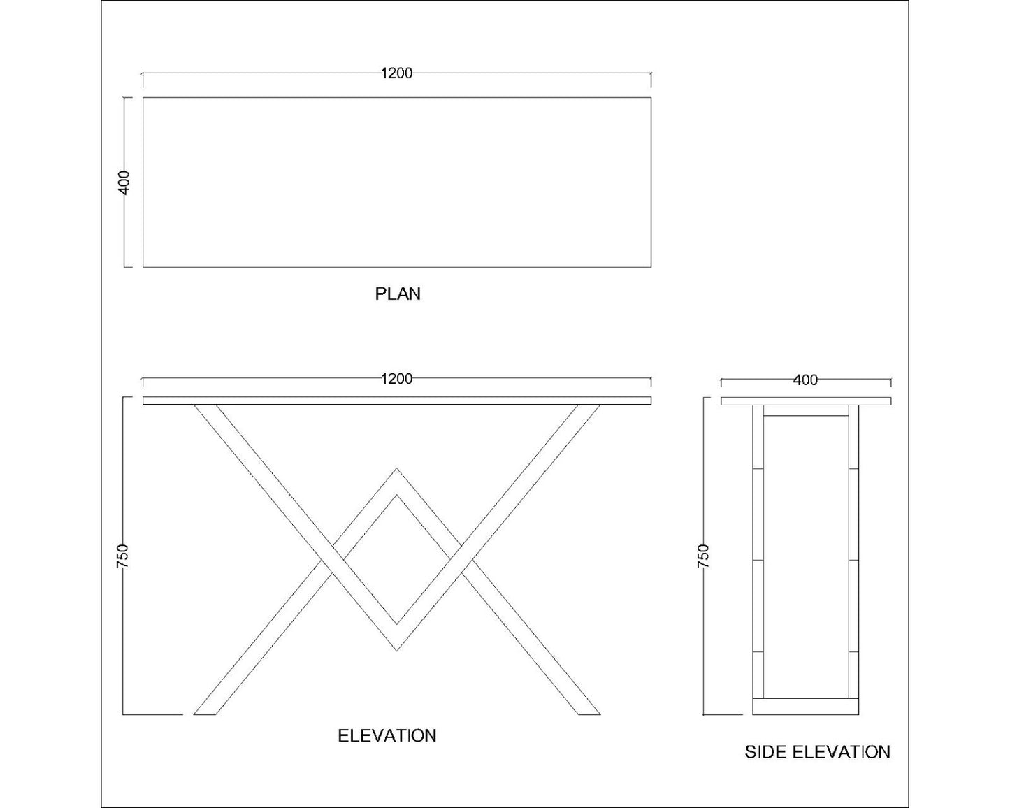 Console Table, Black Satvario Finish Console Table, Console Table with Gold Legs, Console Table - IM- 12045