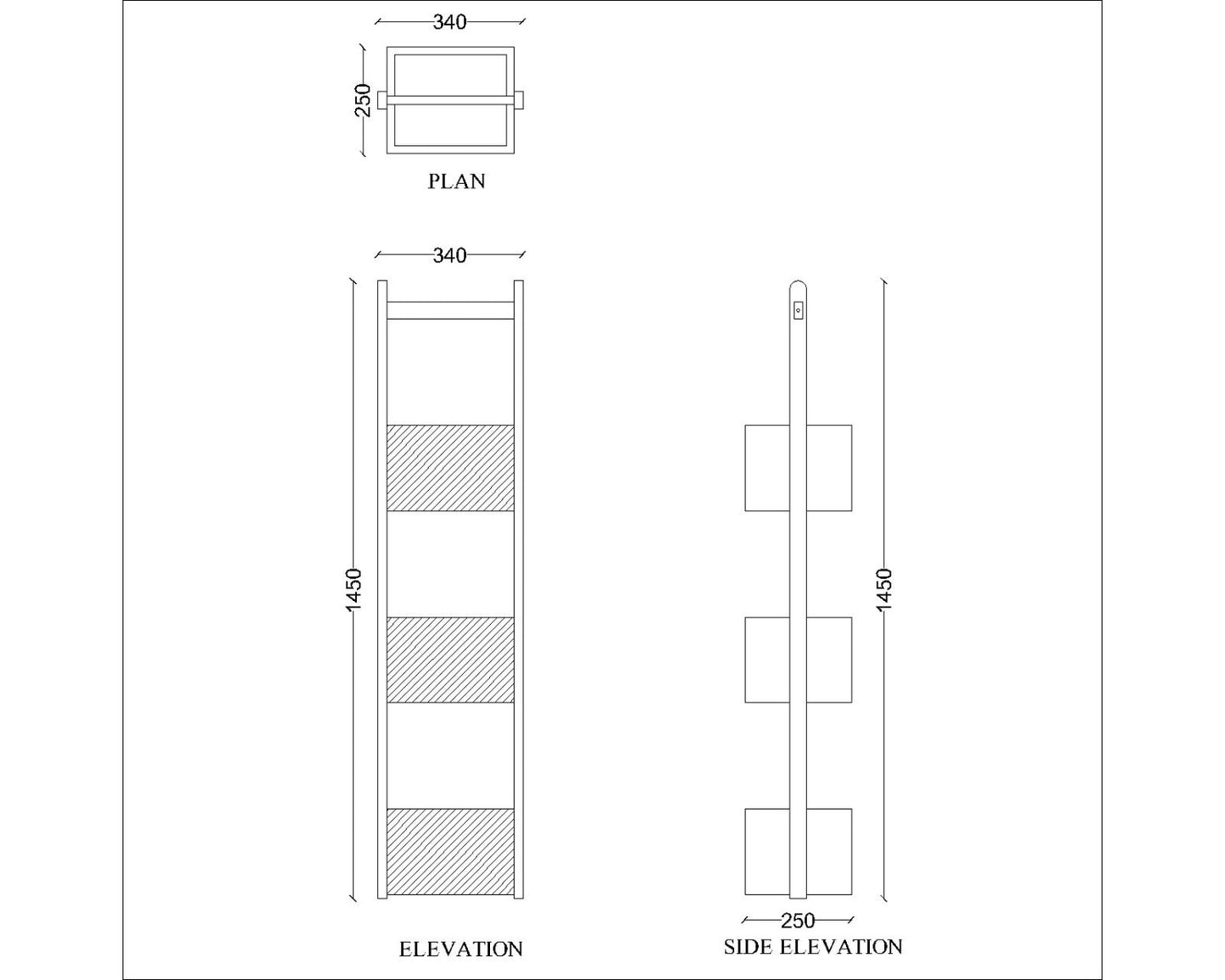 Room accessory unit with floor resting and wall mounted, Accessory rack for Misc shelves in wood finish, utility Shelves  holder,Floor Mounted wood unit, Console container-IM361