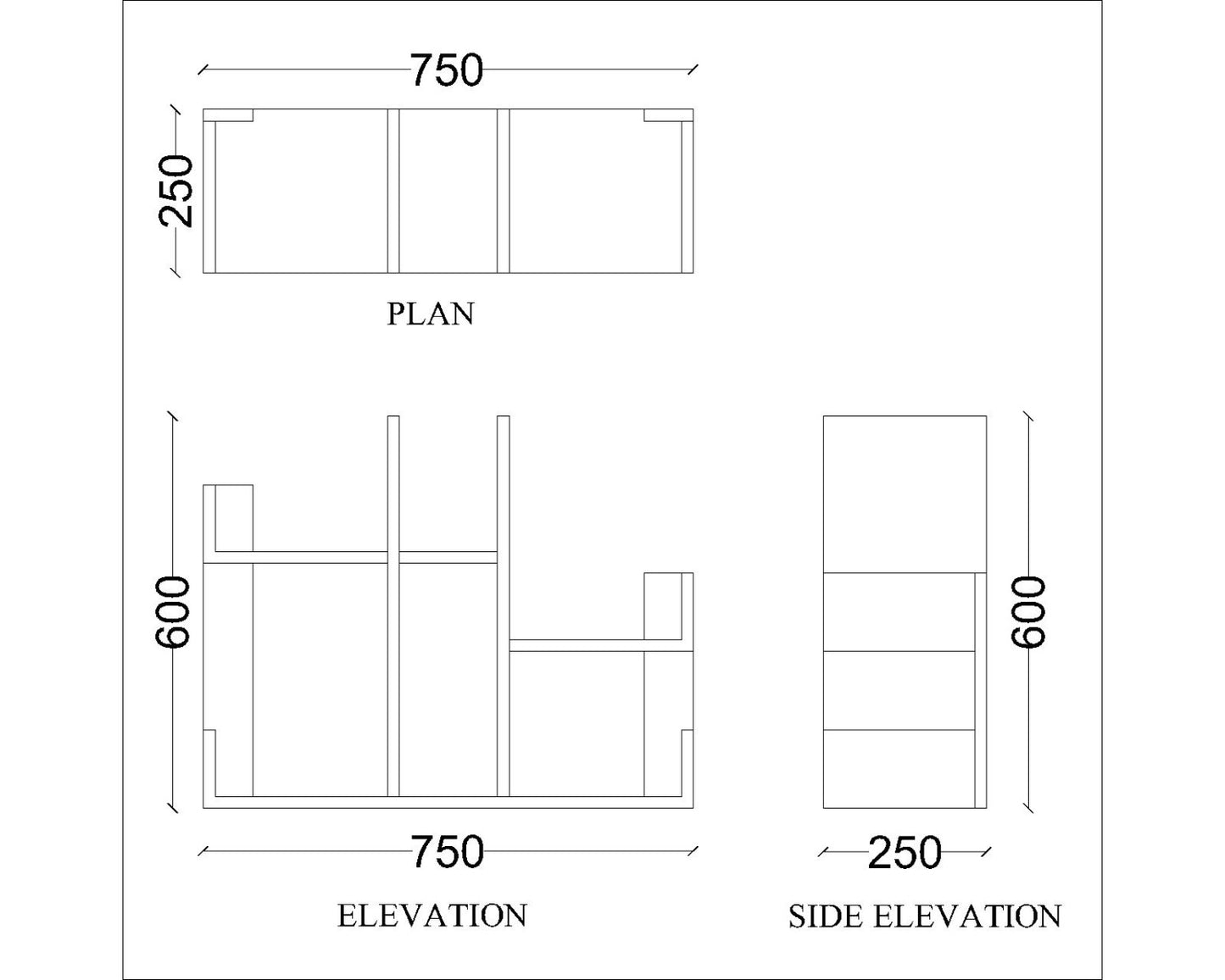 Wall shelves open shelf in wood finish, utility shelf for Books/accessories stand,Hanging Open Storage unit,Wall shelf units-IM386