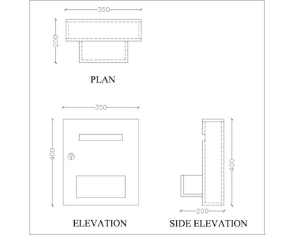 Wall unit  hanging box storage, open pocket storage at front in solid finish, wall unit with space for accessories, utility wall shelf for storage,Wall  mounted storage unit,Wall shelf unit-IM420